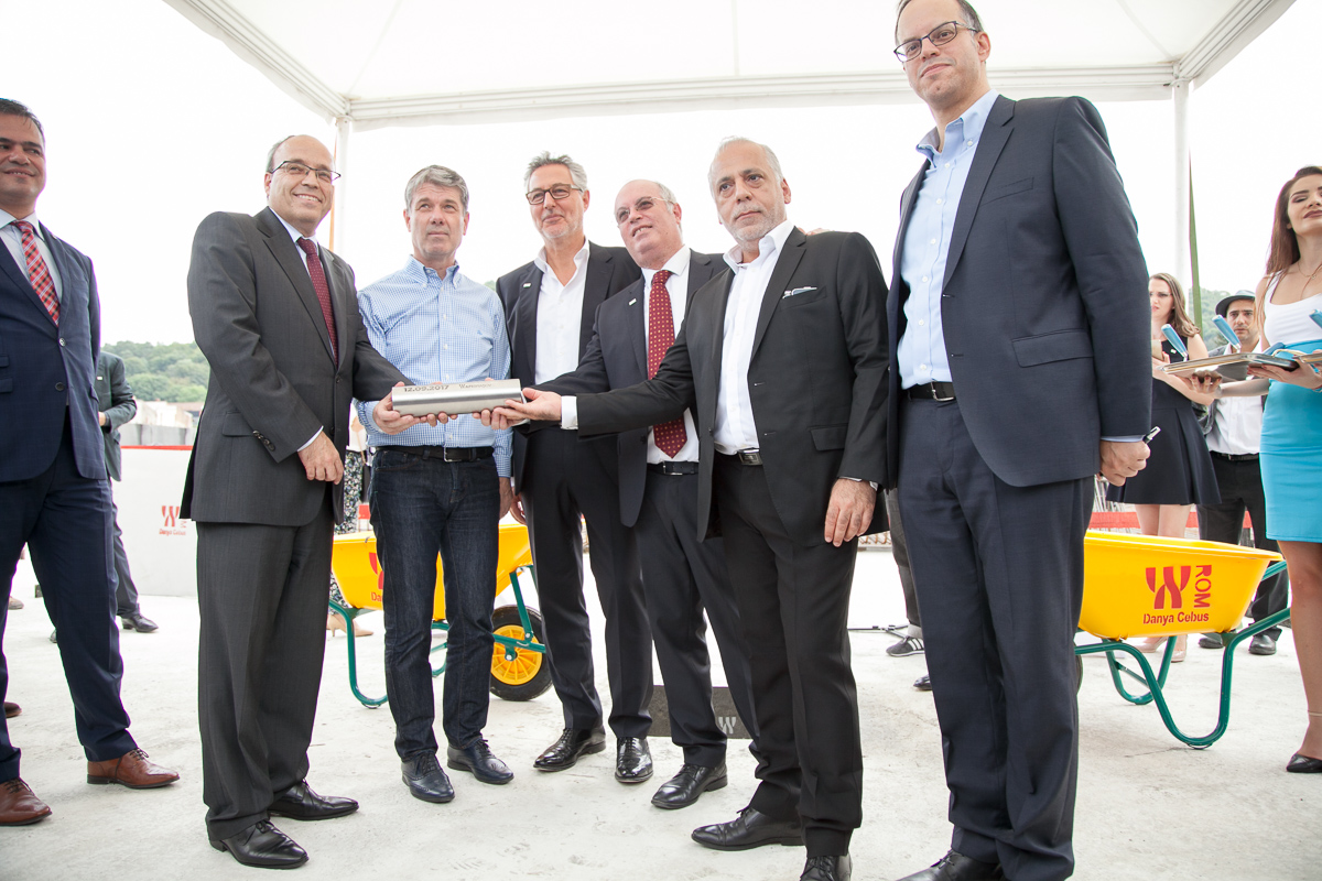 AFI Brașov Discurs Inaugural Management și Oficialități Groundbreaking Ceremony