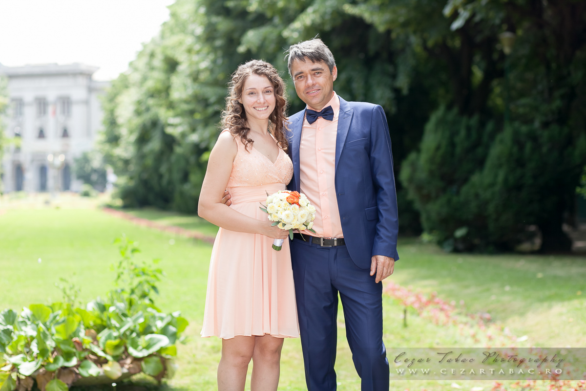 Cununie Civilă Gabriela & Emil — Parcul Cișmigiu, București - Cadrul 8 fotograf cununie civila Cezar Tabac Bucuresti