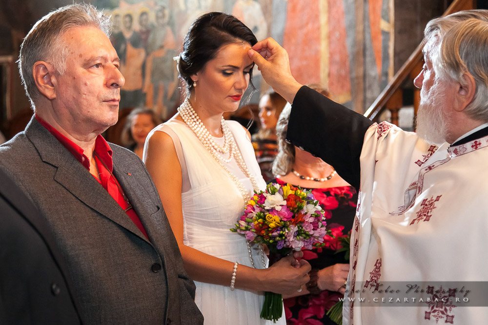 Cununia lui Mădălin Voicu cu Carmen Olteanu - Cadrul 25 fotograf Cezar Tabac București